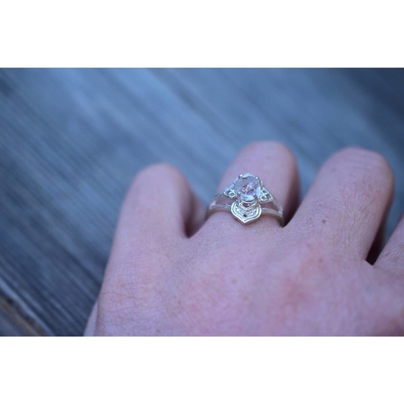 Engagement Ring, Raw Diamond Ring, Diamond Ring, uncut engagement ring, … - Picture 5 of 5